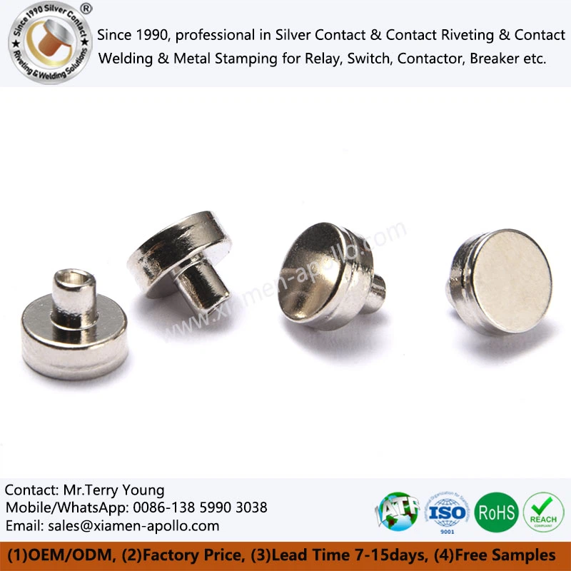 Flat Tungsten Contact Points Flat Tungsten Contact Points